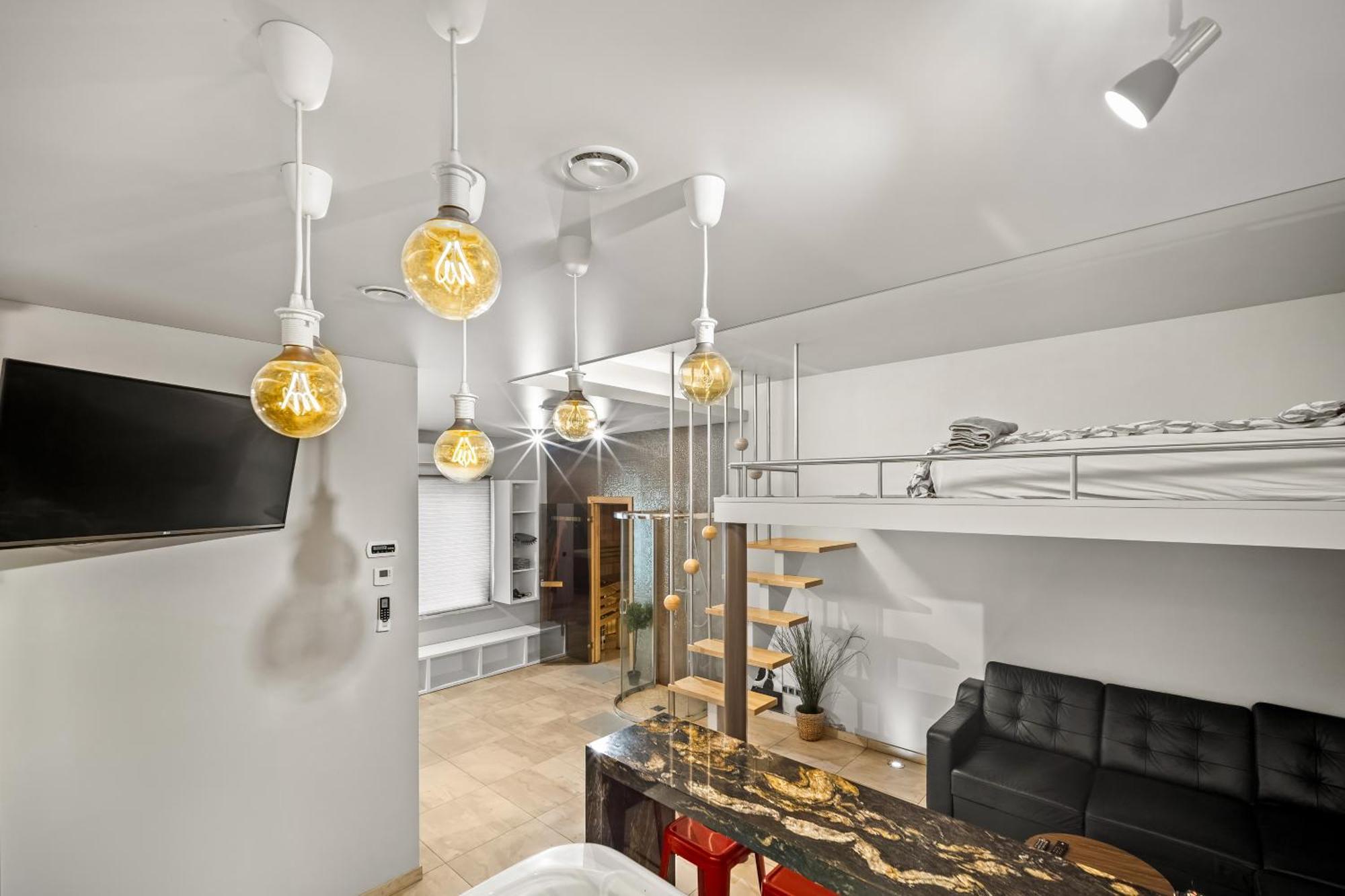Secret Lounge - Cozy Studio With Sauna And Jacuzzi VNO Exterior foto