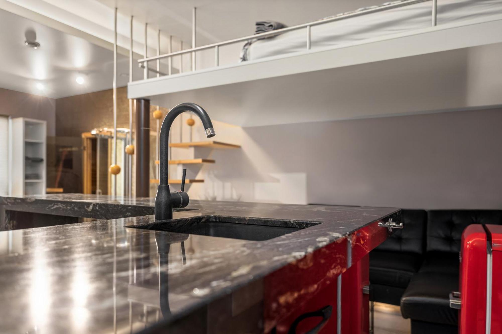 Secret Lounge - Cozy Studio With Sauna And Jacuzzi VNO Exterior foto