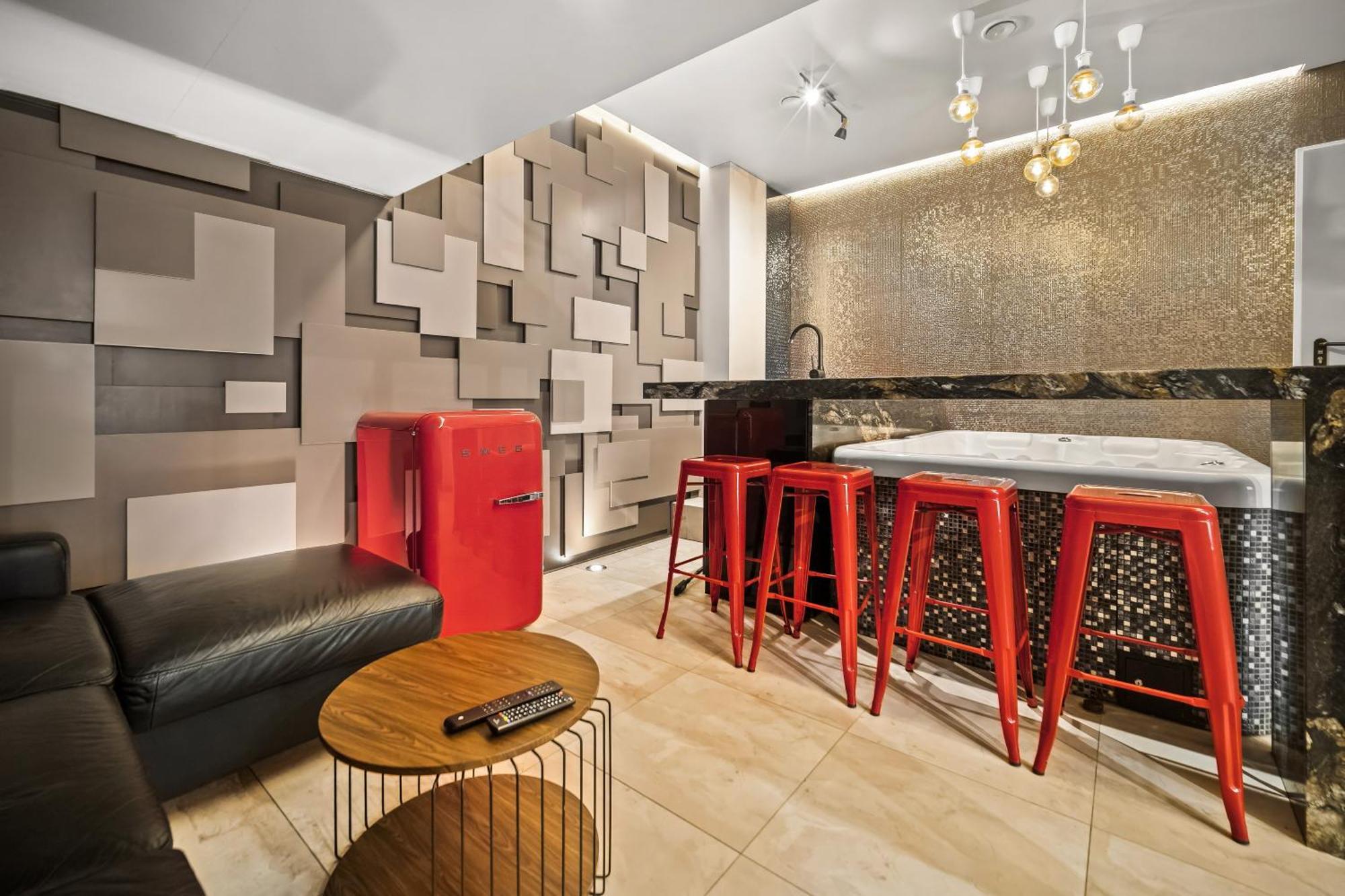 Secret Lounge - Cozy Studio With Sauna And Jacuzzi VNO Exterior foto